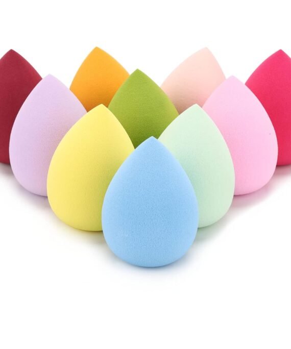 10 Pieces Makeup Sponge lenders eauty Sponges Egg Shaped lending Sponge Foundation Applicator Cosmetic Sponges
