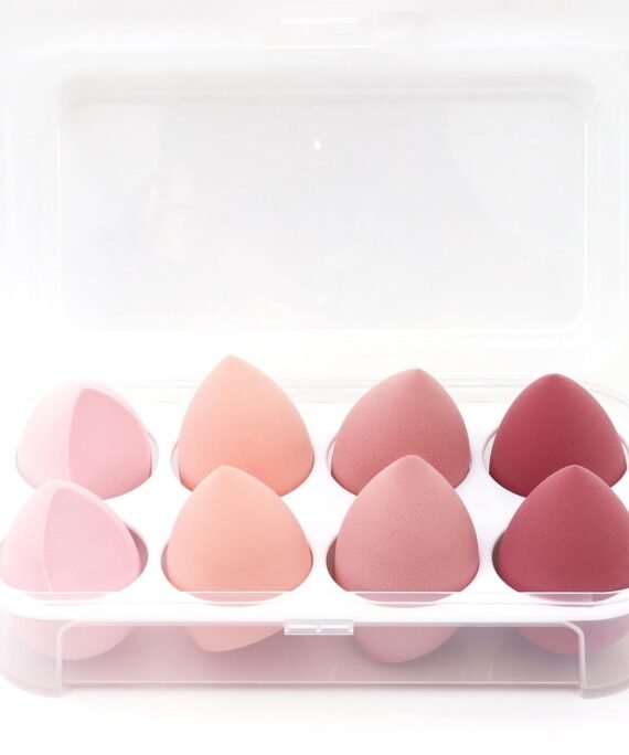 8 PCS Makeup Sponges lender Latex-Free Vegan eauty Sponge Professional eauty Sponge lender  Foundation lending