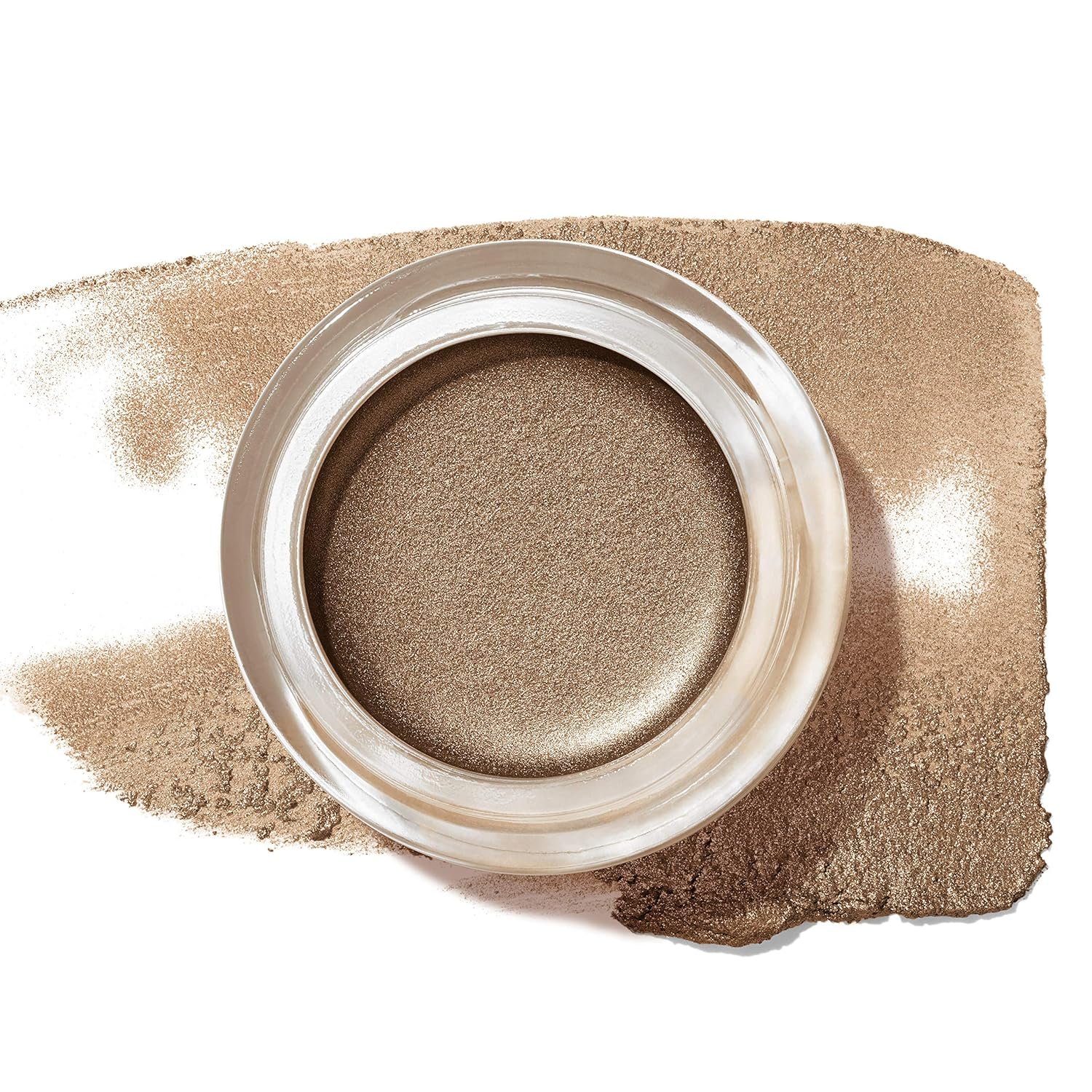 Crème Eyeshadow, 24 Hour Eye Makeup, Highly Pigmented Cream Formula in Blendable Matte & Shimmer Finishes, 710 Caramel, 0.18 Oz